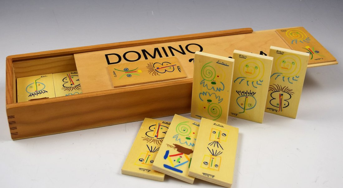 Pablo Picasso Domino Set Wooden Art Game (1 of 3)
