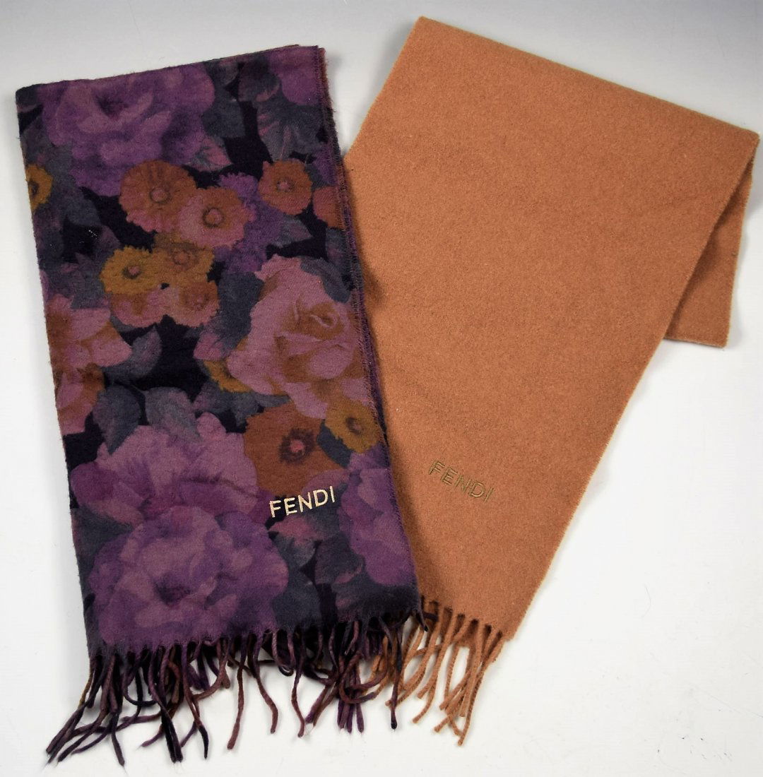 Fendi Wool Scarves (1 of 2)