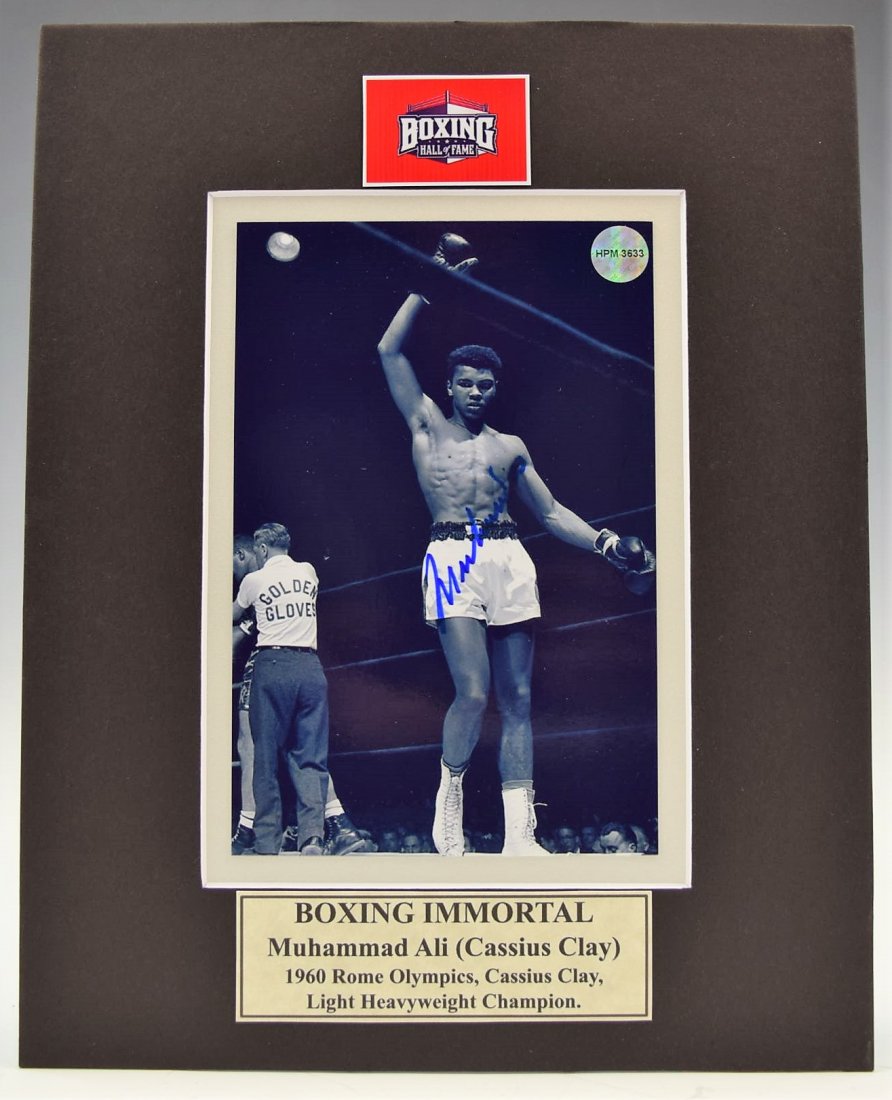 Muhammad Ali Signed Photograph (1 of 3)