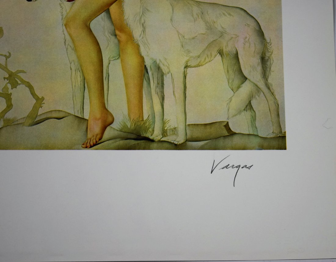 Alberto Vargas Signed Lithograph - 2