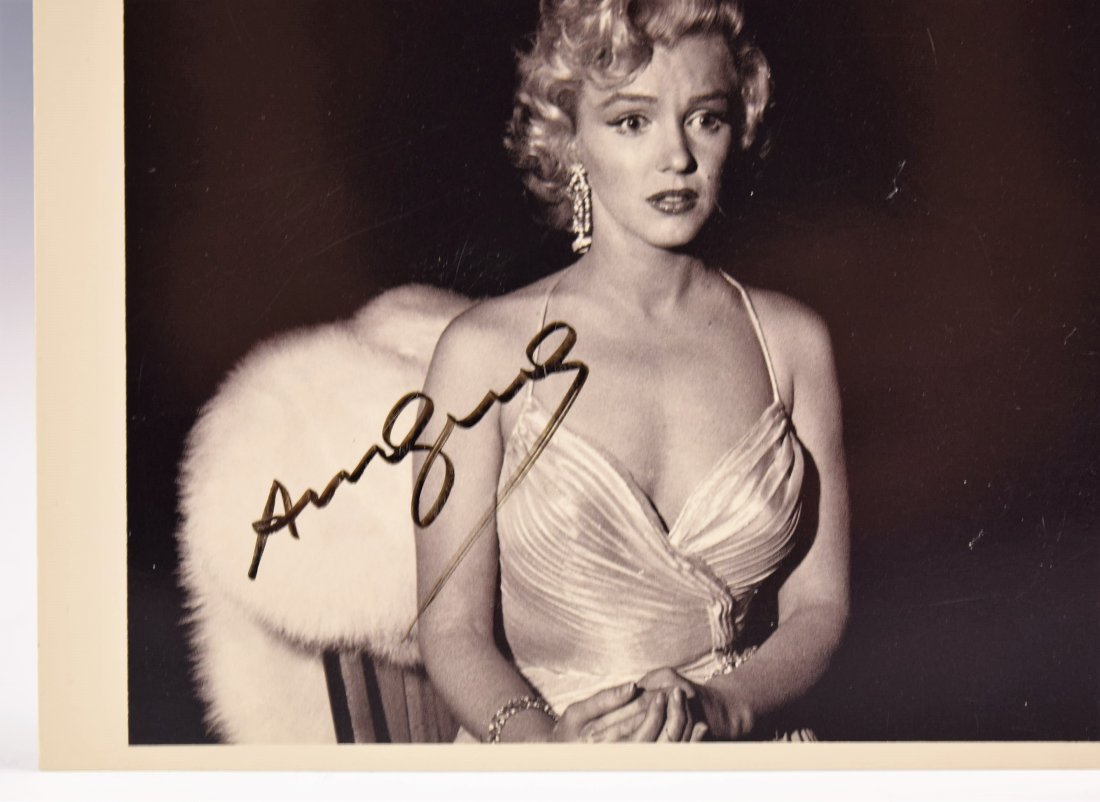 Andy Warhol Signed Postcard - 2