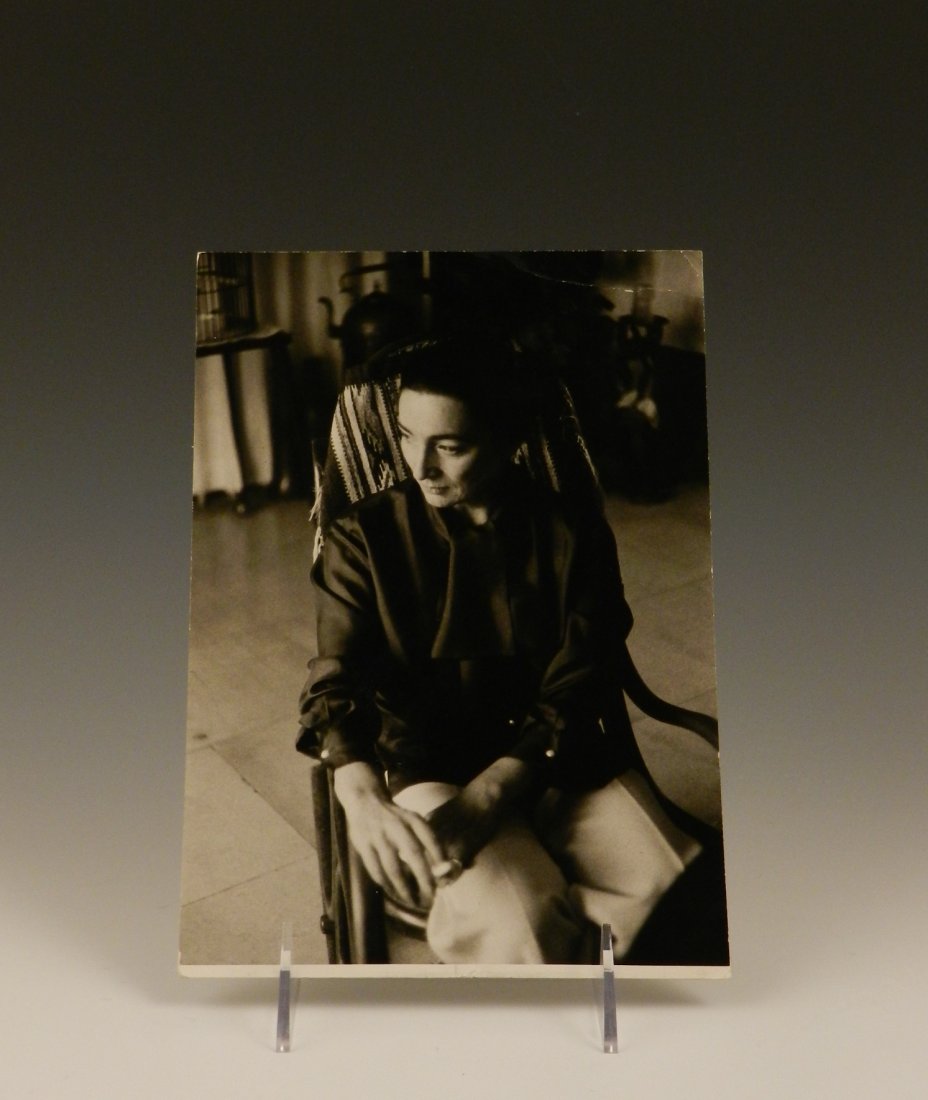 Important Brassai Photograph of Picasso: Brassai/ Gyula Halasz (Hungarian, 1899-1984) A rare original gelatin silver print by Brassai of Jacqueline Picasso The photograph is stamped, titled, and numbered on the back