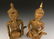 Parcel Gilt Wood Figures - 3