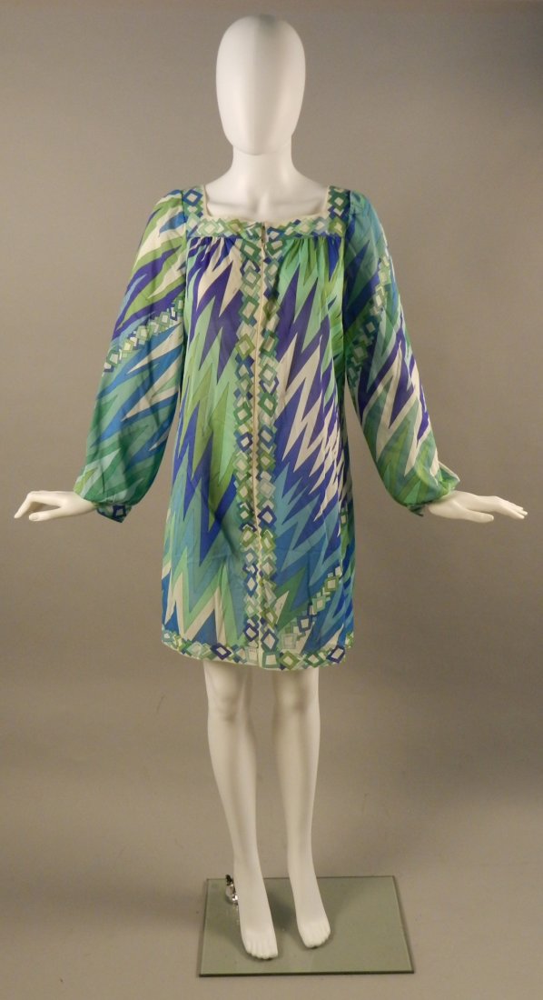 Emilio Pucci Dress: Vintage silk nylon dress, circa 1960s Measures: 37 inches in length, size: medium