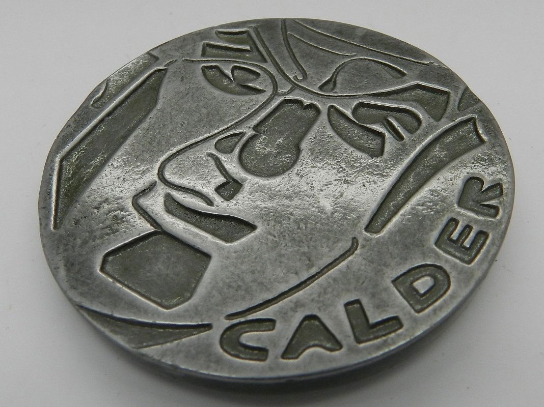 Alexander Calder Medallion (1 of 2)