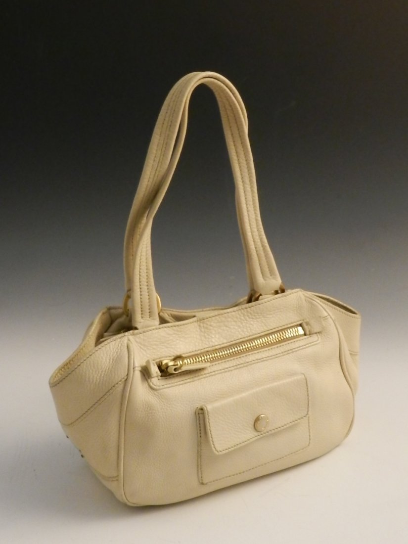 Prada White Leather Handbag (1 of 3)