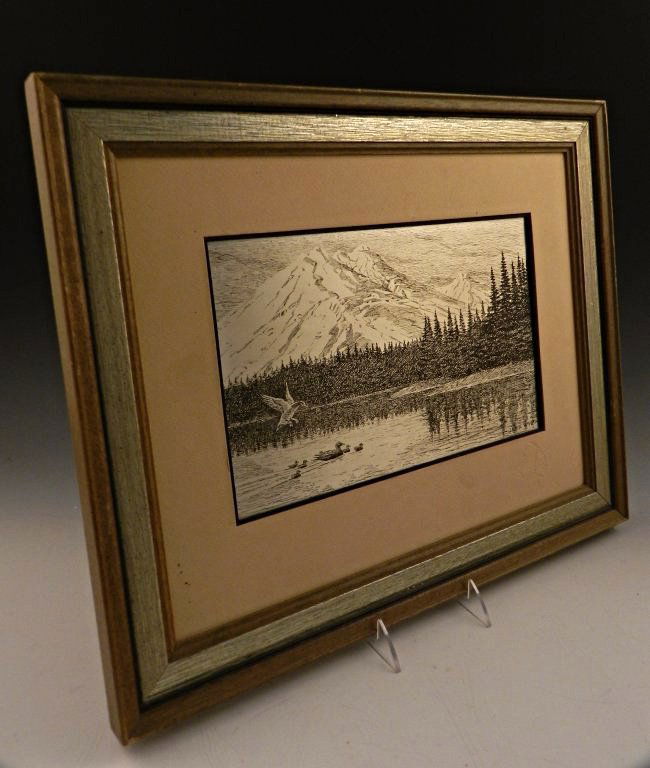 Jamie Wyeth Silver Plaque (1 of 5)