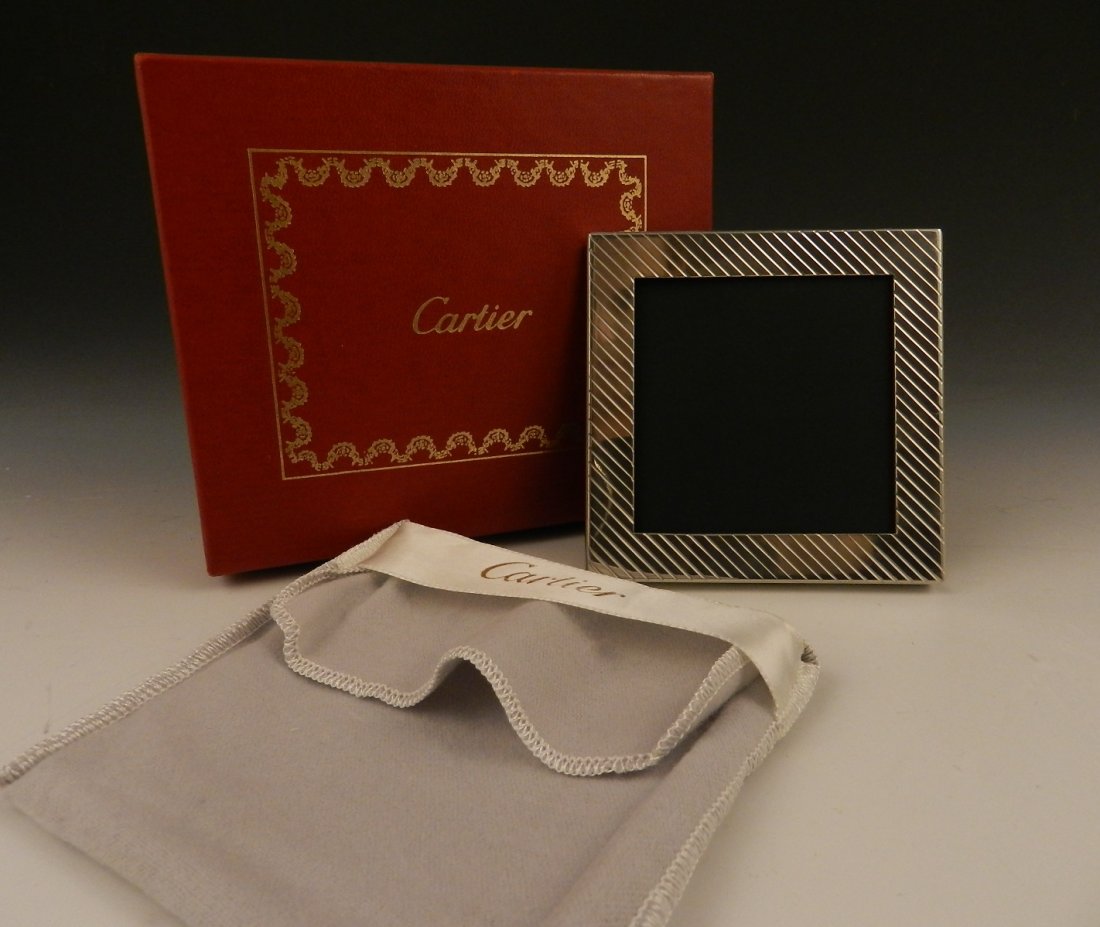 Cartier Silver Picture Frame (1 of 5)