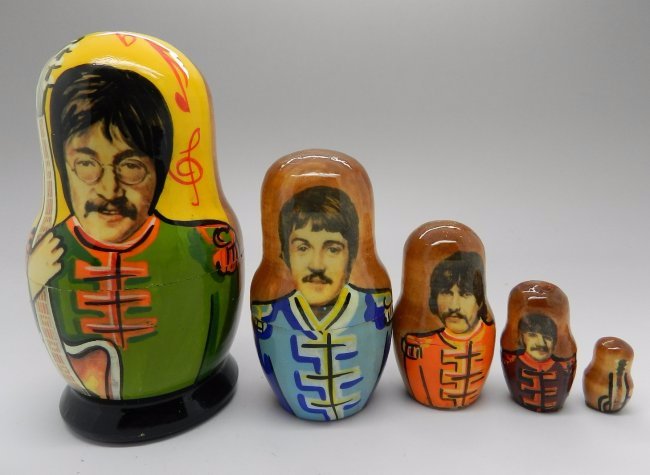 Beatles Nesting Dolls (1 of 4)
