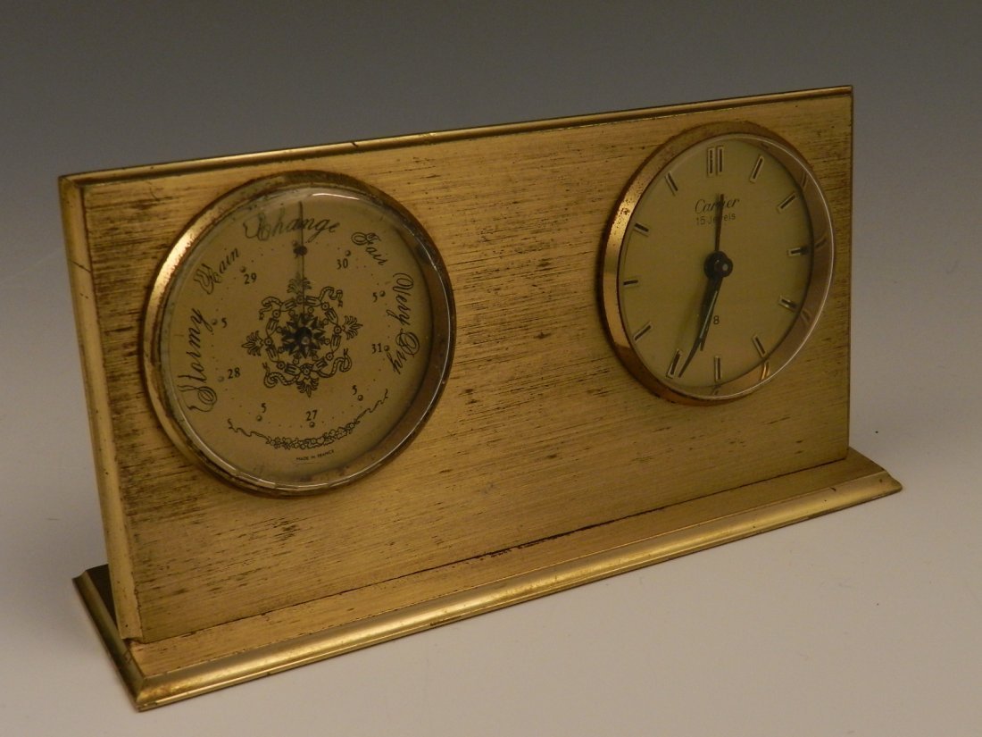 Cartier Barometer Shelf Clock (1 of 4)