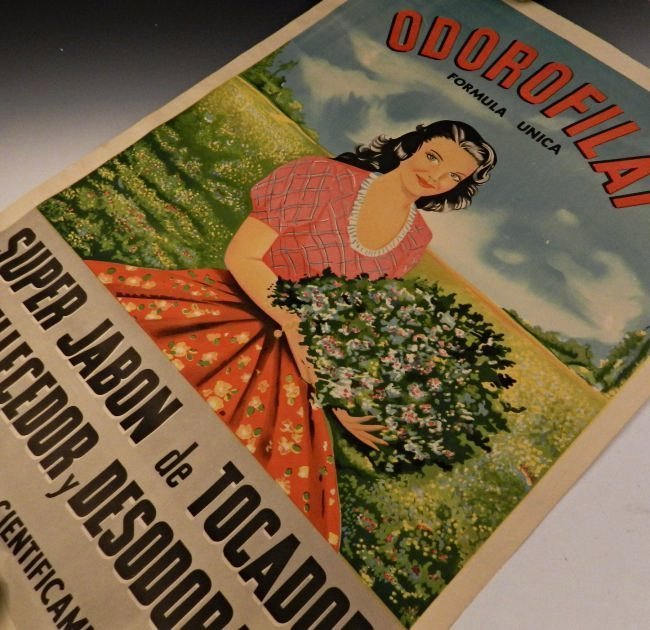 1940's Argentina Cosmetic Soap Advertisement (1 of 6)