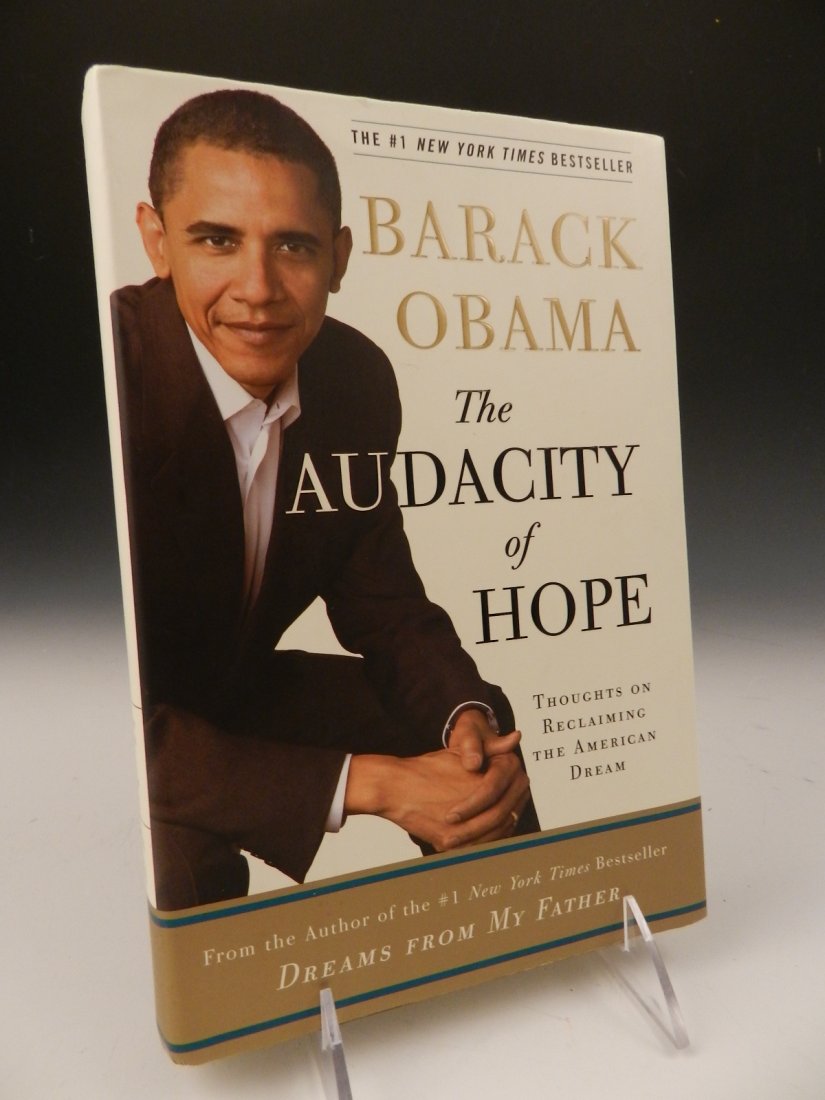 Barack Obama Signed Book (1 of 3)