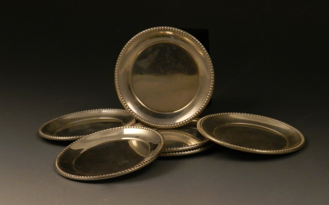 Cartier Sterling Silver Plates (1 of 4)