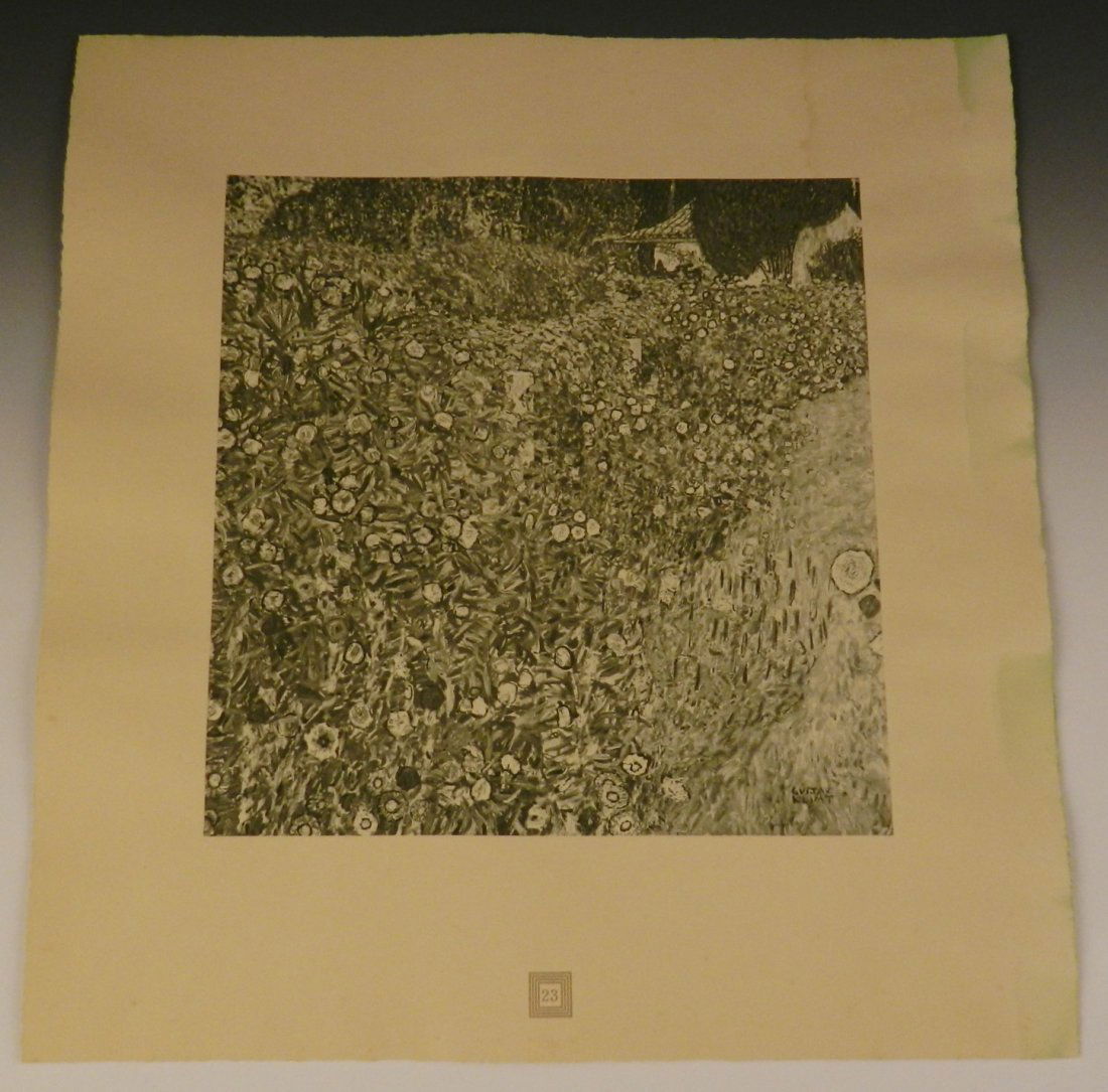 Gustav Klimt Collotype (1 of 4)