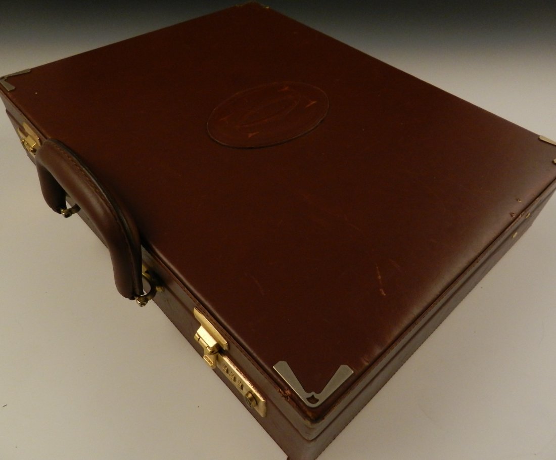 Cartier Leather Briefcase (1 of 7)