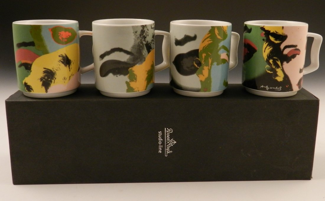 Andy Warhol Rosenthal Mugs, Marilyn Monroe (1 of 4)