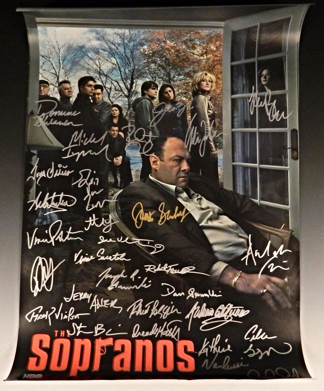 Sopranos Cast Signed Poster (1 of 4)