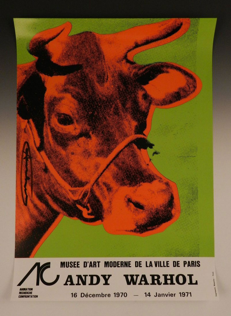 Andy Warhol Cow Poster (1 of 5)