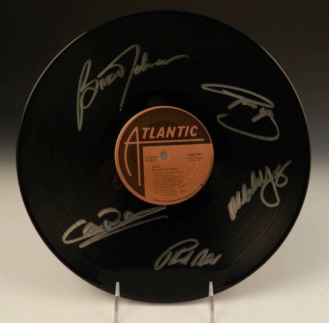 AC/DC Signed LP (1 of 3)