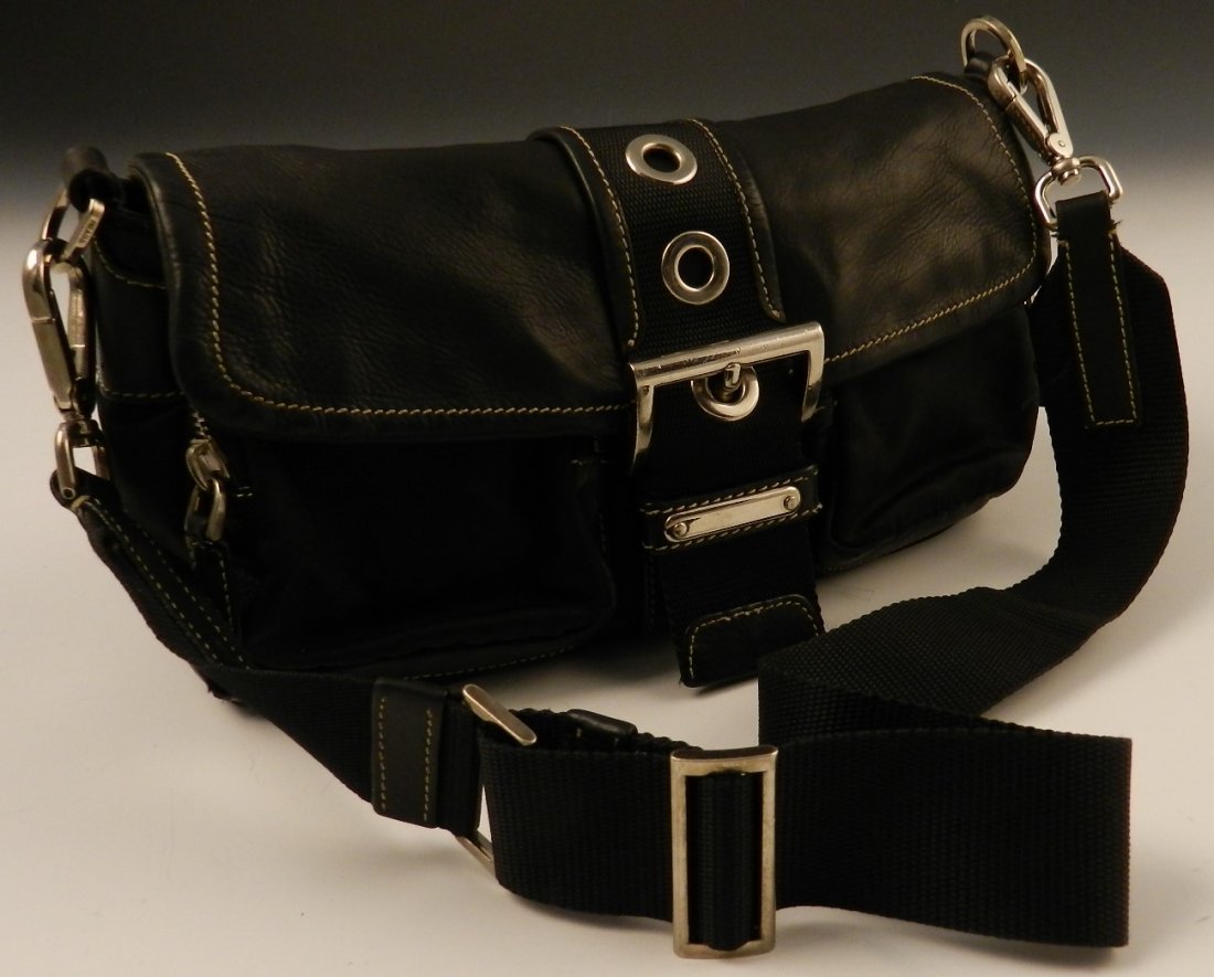 Prada Black Leather Handbag (1 of 5)