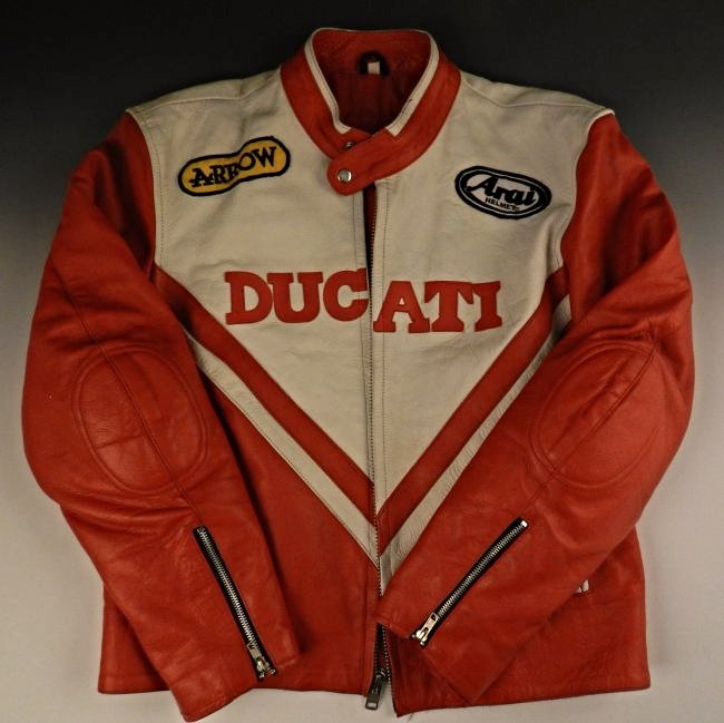 Ducati Leather Motorcycle Jacket