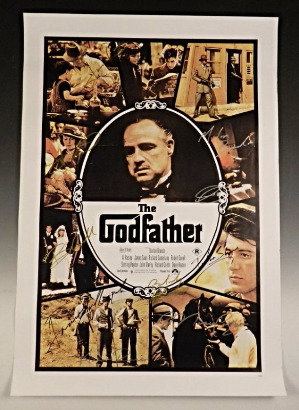 Godfather Cast Signed Poster (1 of 5)