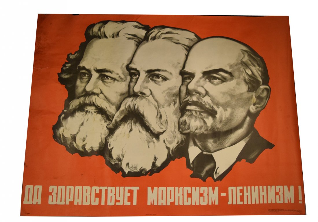 Vintage Russian Propaganda Poster (1 of 4)