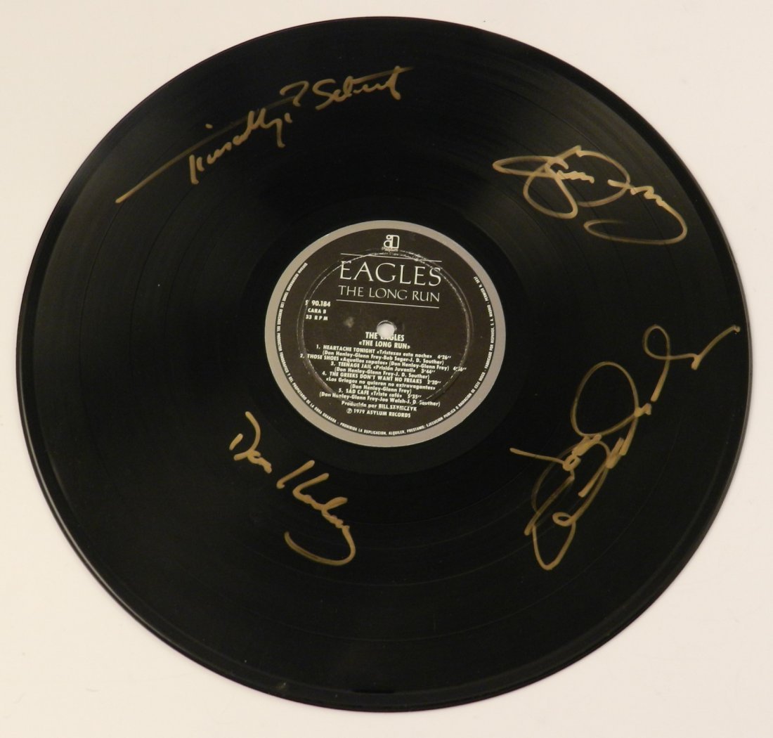 Eagles Band Signed LP (1 of 1)