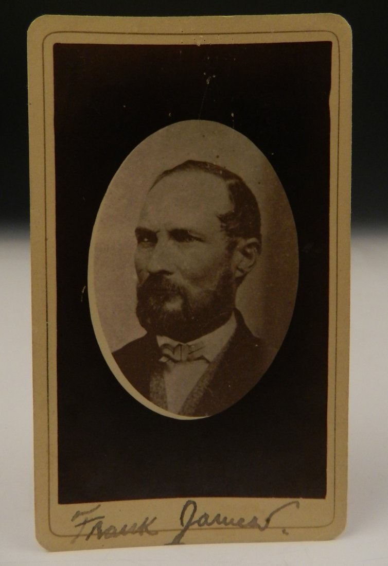 Frank James Outlaw Signed Photograph (1 of 7)