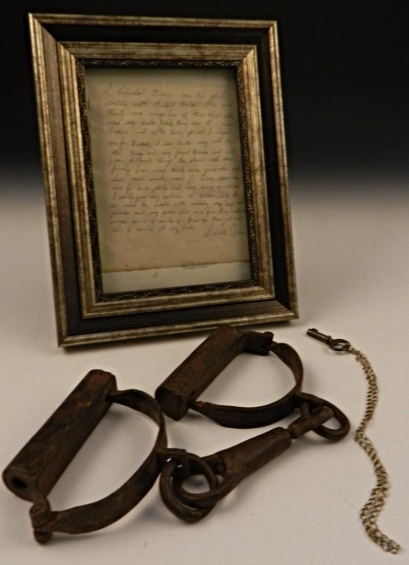 Harry Houdini's Handcuffs & Key (1 of 3)