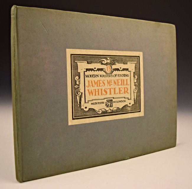 James Whistler Etchings Book (1 of 5)