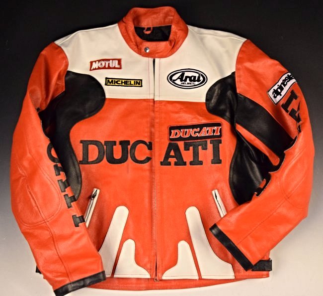 Ducati Leather Motorcycle Jacket (1 of 5)