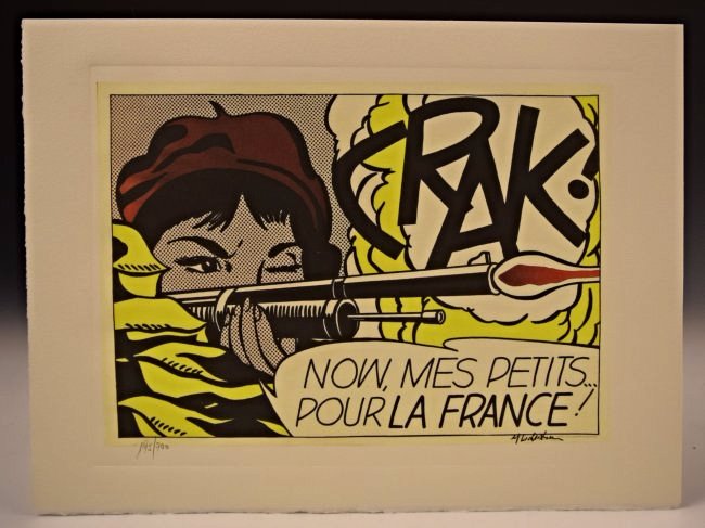 Roy Lichtenstein CRAK! (1 of 5)