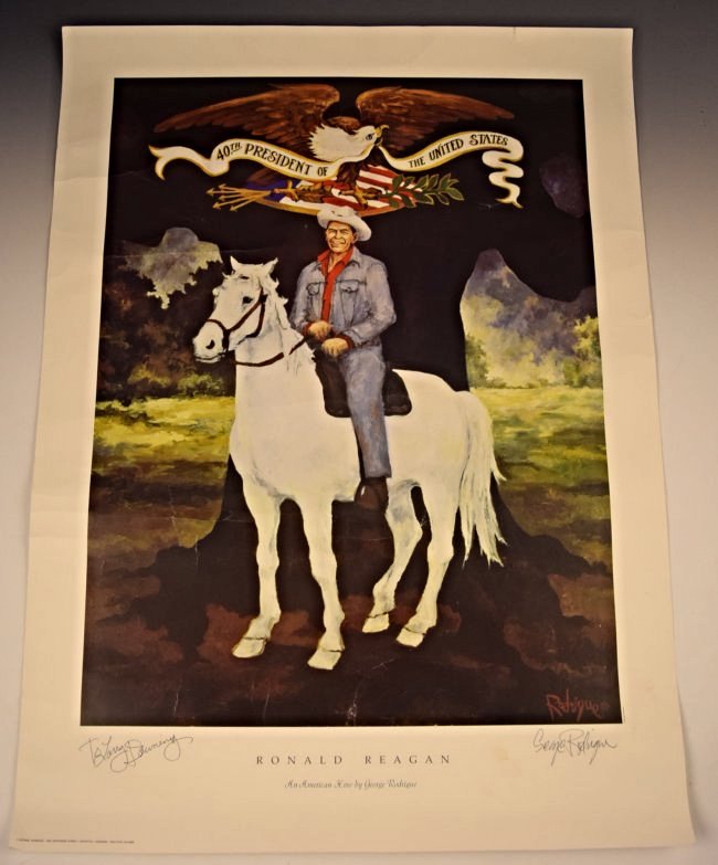 George Rodrigue, Ronald Reagan (1 of 6)