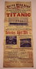 RMS Titanic Advertisement Poster