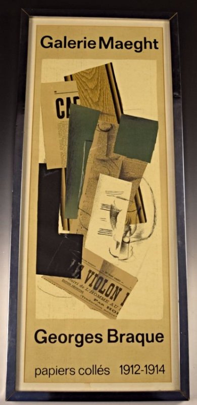 George Braque Galerie Maeght Poster (1 of 3)