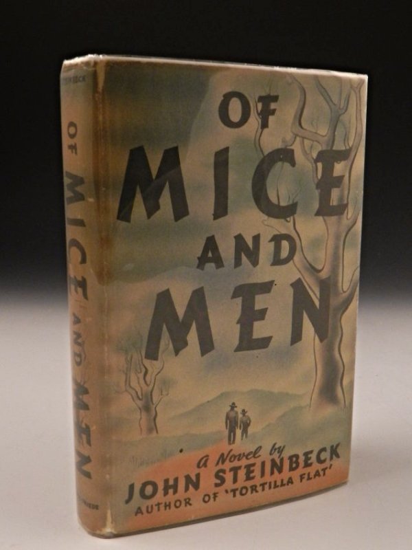 John Steinbeck, Of Mice And Men, Signed Book (1 of 6)