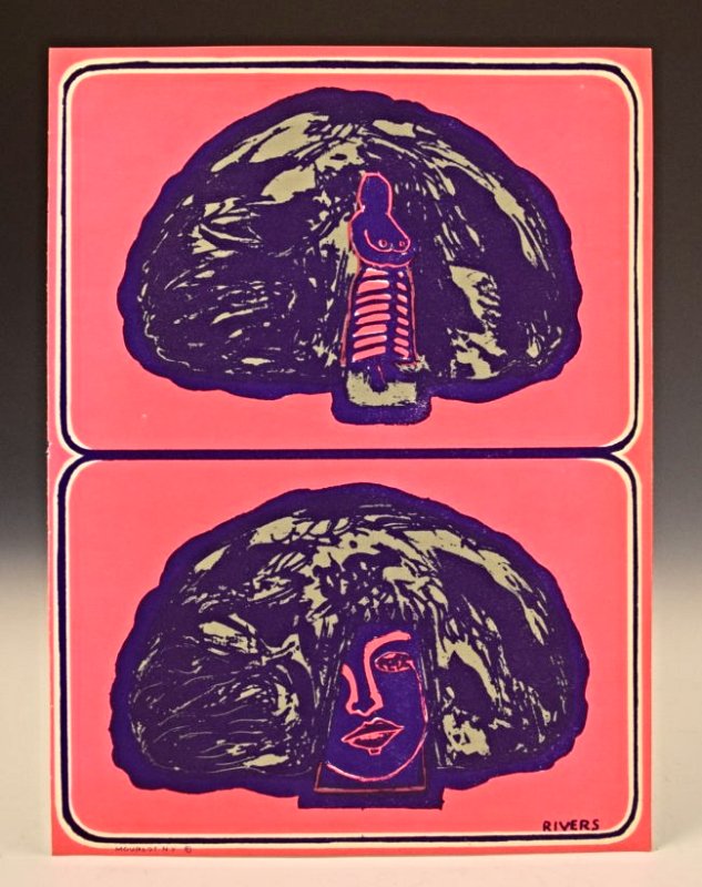 Larry Rivers Lithograph (1 of 3)