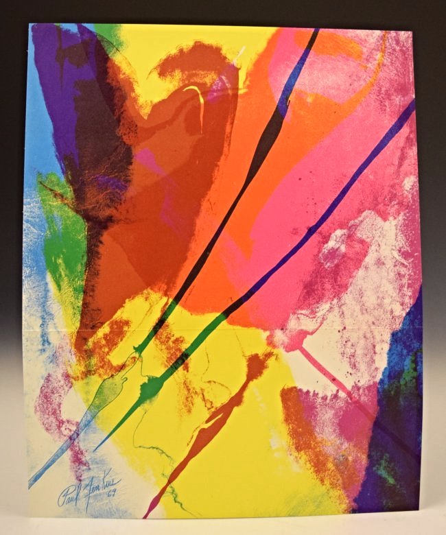Paul Jenkins Lithograph (1 of 4)
