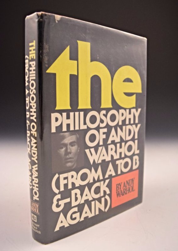 Andy Warhol Signed Book (1 of 3)
