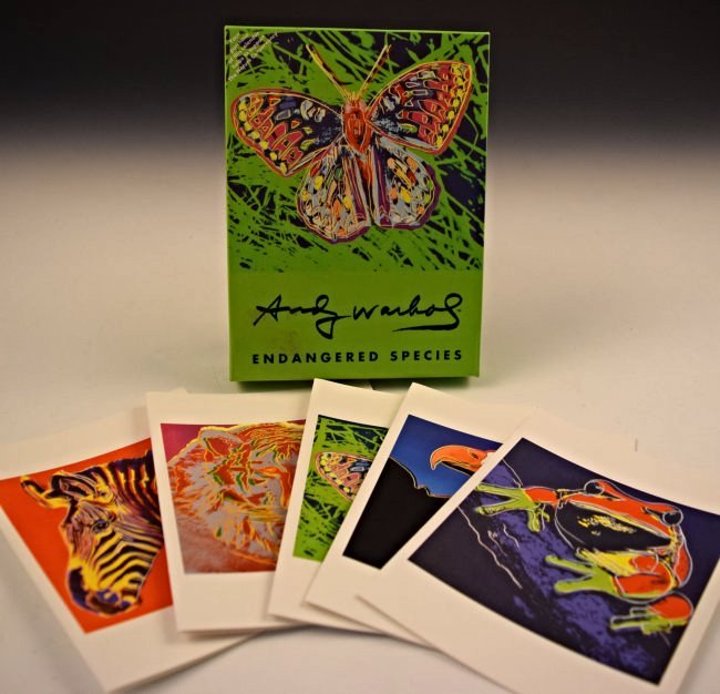 Andy Warhol Endangered Species Notecards (1 of 3)