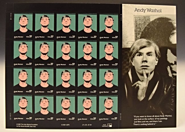 Andy Warhol Stamps (1 of 3)