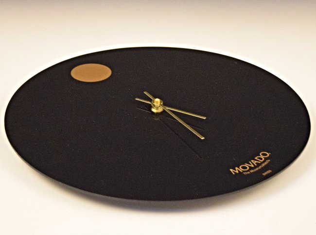 Movado Dealer Wall Clock