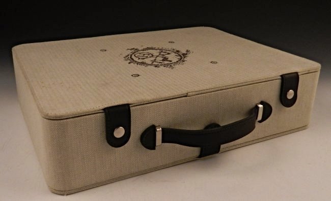 Hermes Leather Suede Display Case (1 of 5)