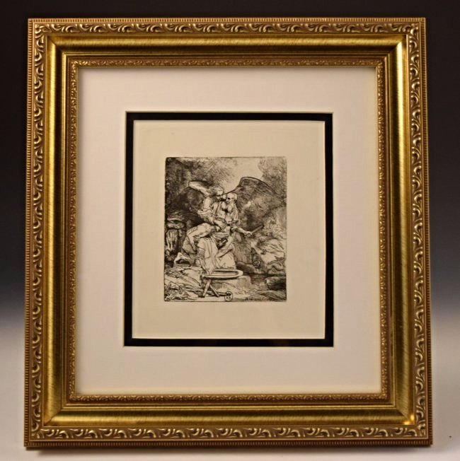 Rembrandt Etching (1 of 4)