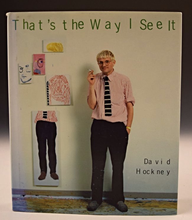 David Hockney Signed Book (1 of 2)