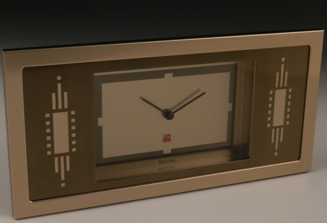 Frank Lloyd Wright Bulova Clock (1 of 4)