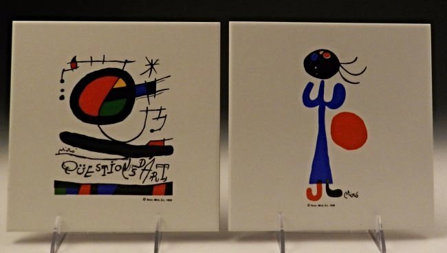Joan Miro Art Tiles (1 of 3)
