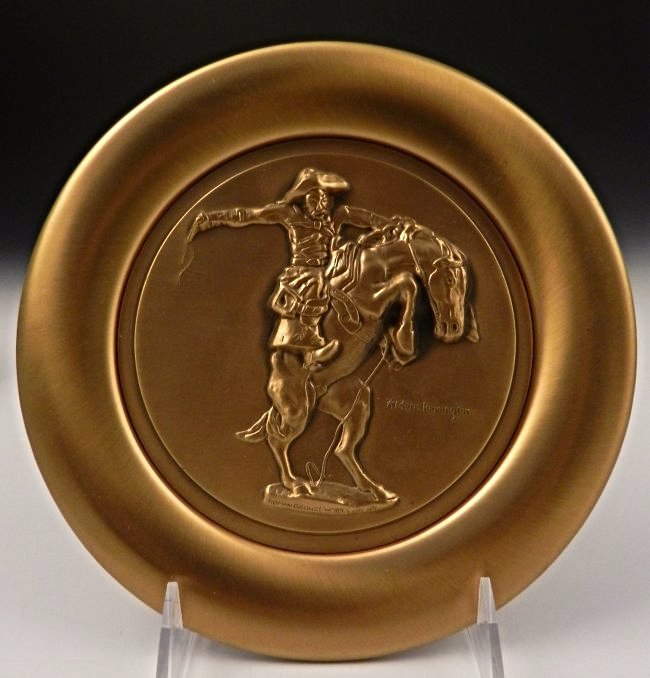 Fredrick Remington Plate (1 of 3)