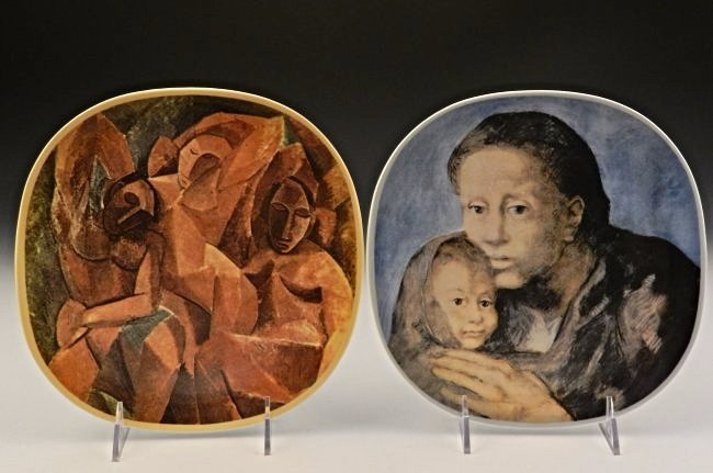 Grouping of Picasso Vintage Plates (1 of 3)